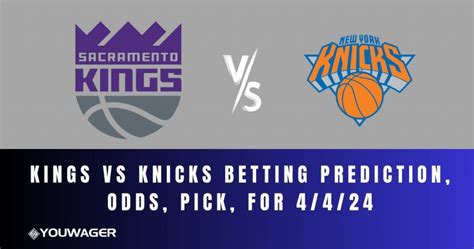 NBA picks: Kings vs. Knicks prediction, odds, over/under, spread .
